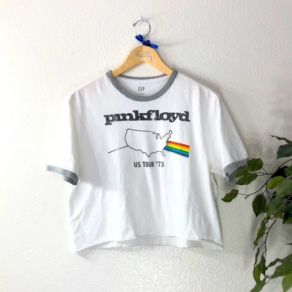 Gap Pinkfloyd Crop Top - Picture 1 of 5